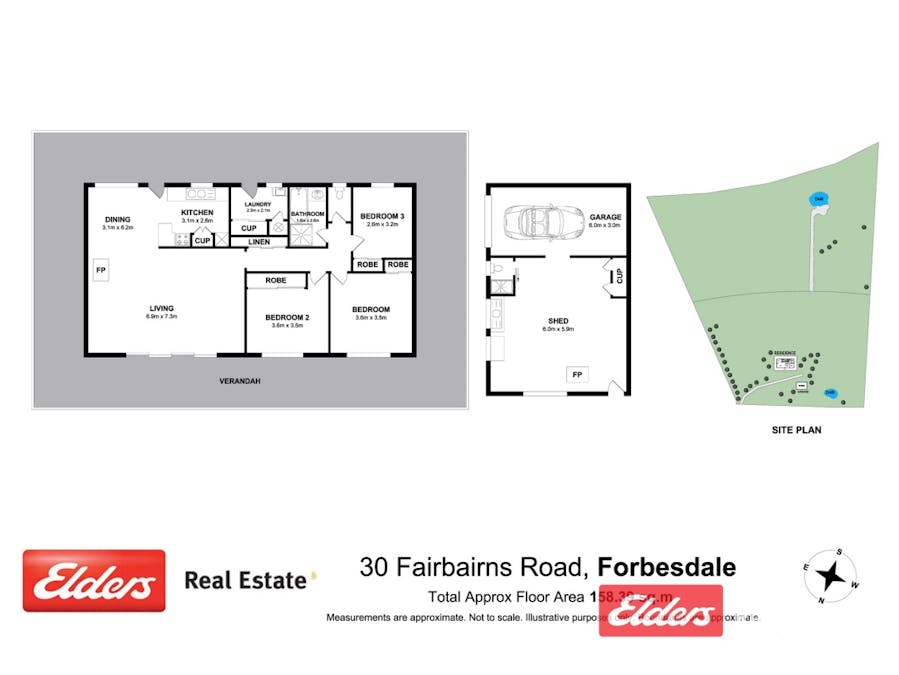 30 Fairbairns Road, Forbesdale via, Gloucester, NSW, 2422 - Floorplan 1
