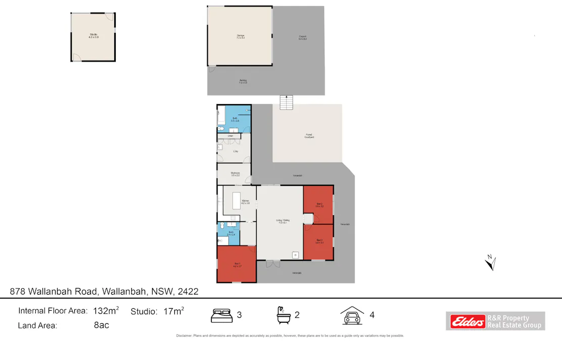 878 Wallanbah Road, Wallanbah via, Gloucester, NSW, 2422 - Floorplan 1