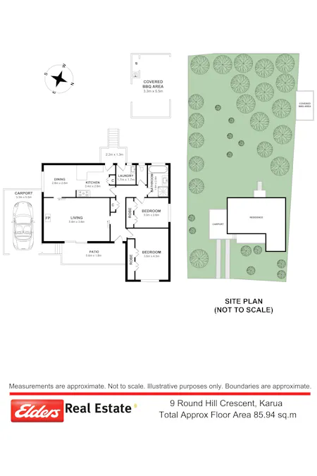 9 Round Hill Crescent, Karuah, NSW, 2324 - Floorplan 1