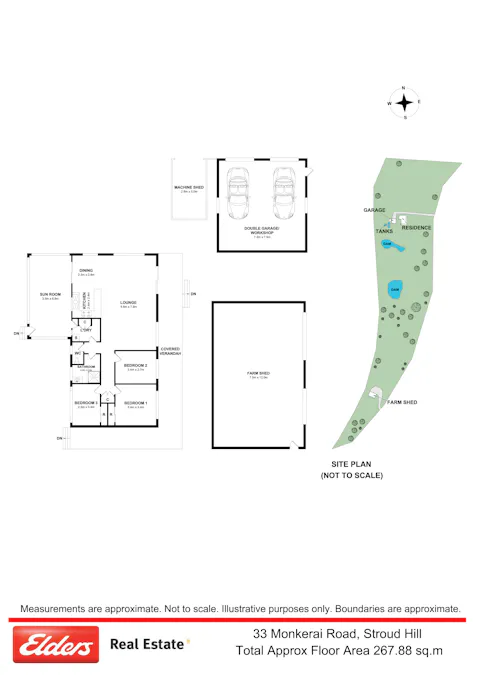33 Monkerai Road, Stroud Hill via, Dungog, NSW, 2420 - Floorplan 1