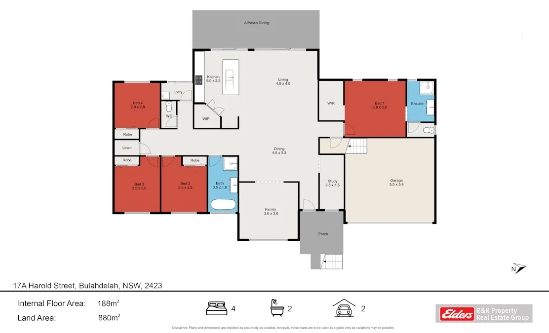 17a Harold Street, Bulahdelah, NSW, 2423 - Floorplan 1