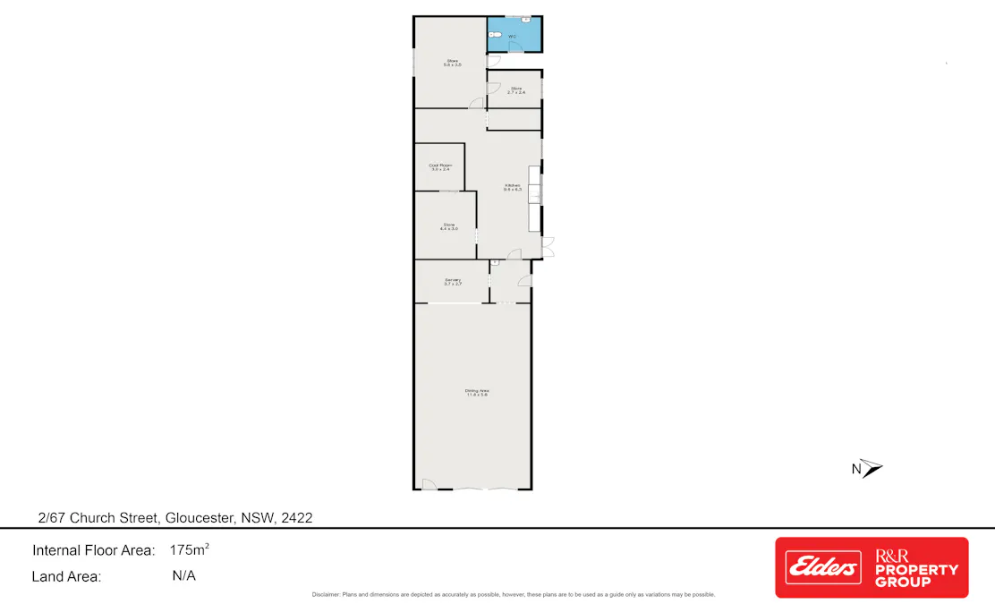 2/67 Church Street, Gloucester, NSW, 2422 - Floorplan 1