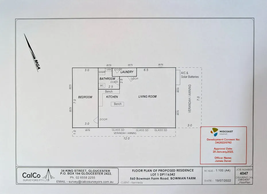 560 Bowman Farm Road, Bowman Farm via, Gloucester, NSW, 2422 - Floorplan 1
