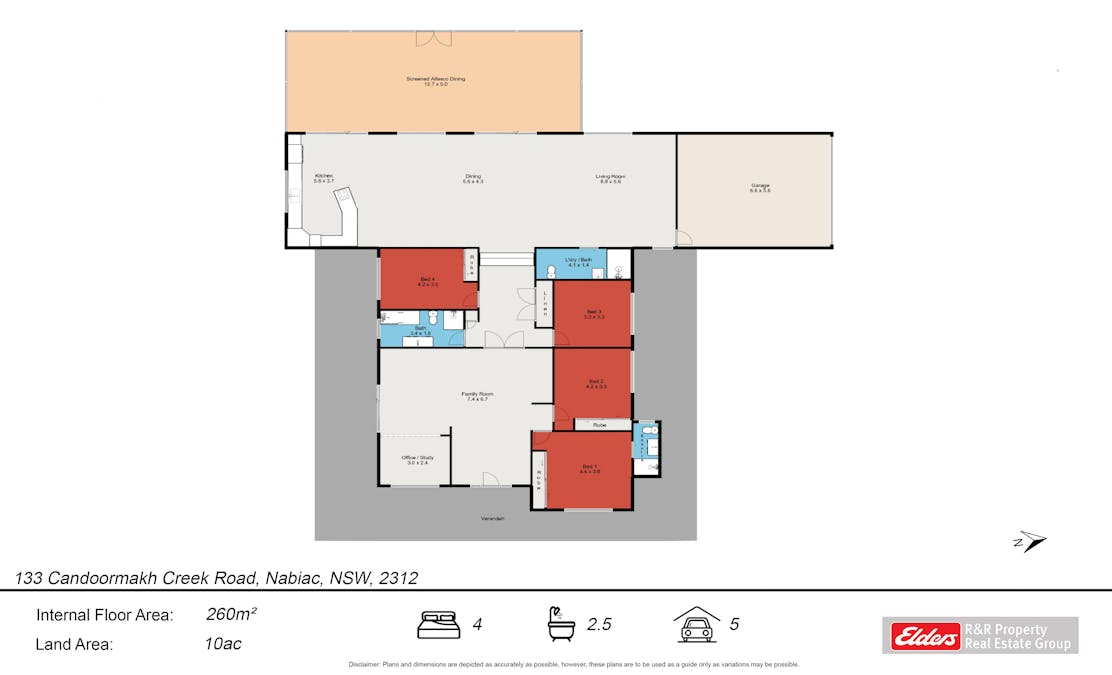 133 Candoormakh Creek Road, Nabiac, NSW, 2312 - Floorplan 1