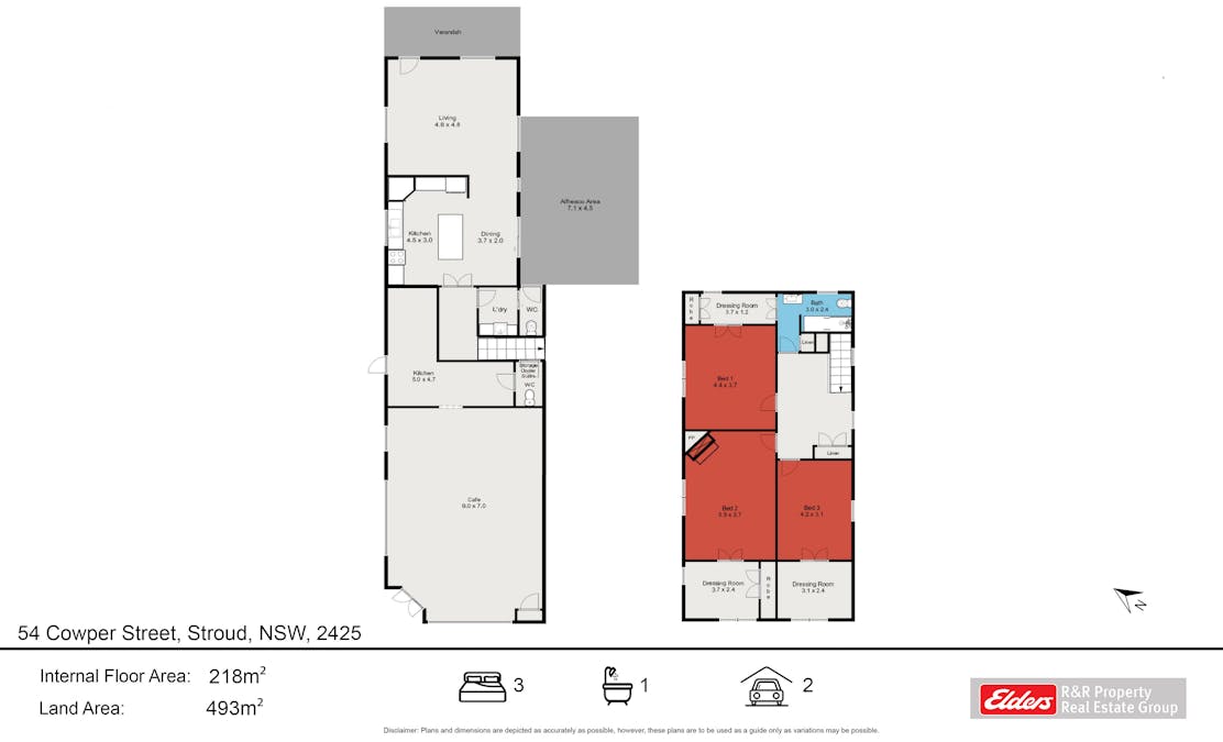 54 Cowper Street, Stroud, NSW, 2425 - Floorplan 1