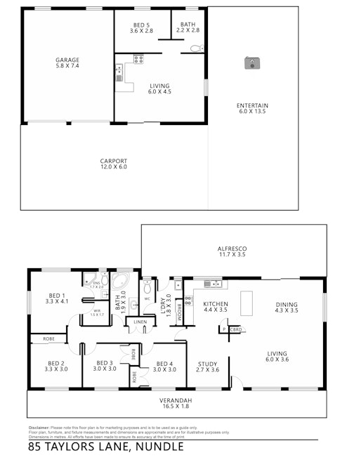 85 Taylors Lane, Nundle, NSW, 2340 - Floorplan 1