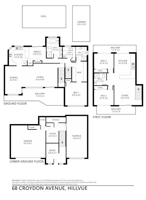 68 Croydon Avenue, Tamworth, NSW, 2340 - Floorplan 1