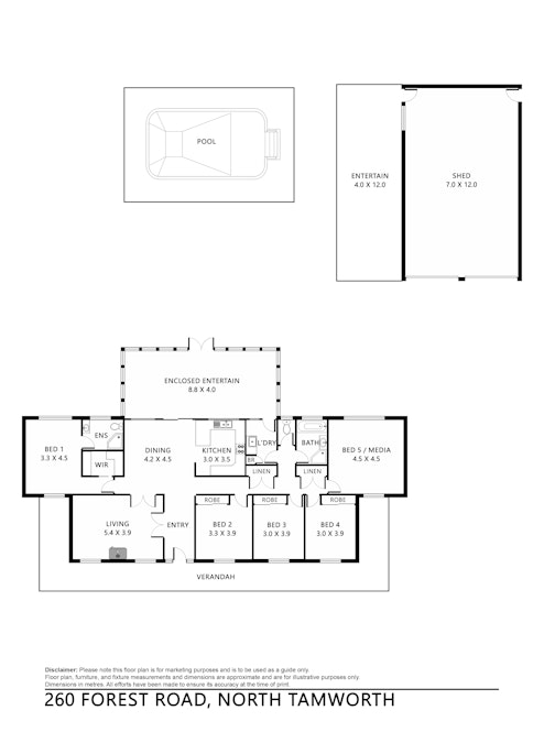 260 Forest Road, Tamworth, NSW, 2340 - Floorplan 1