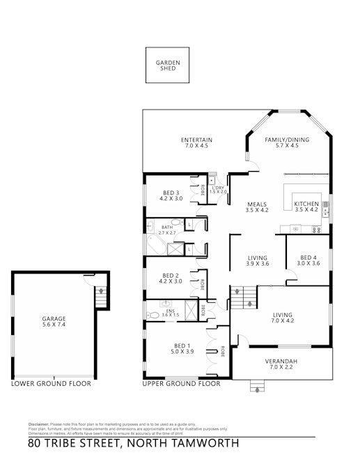 80 Tribe Street, Tamworth, NSW, 2340 - Floorplan 1