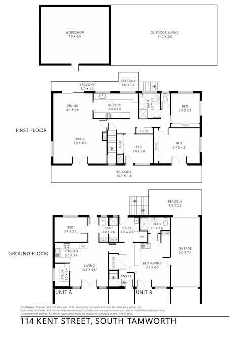 114 Kent Street, Tamworth, NSW, 2340 - Floorplan 1