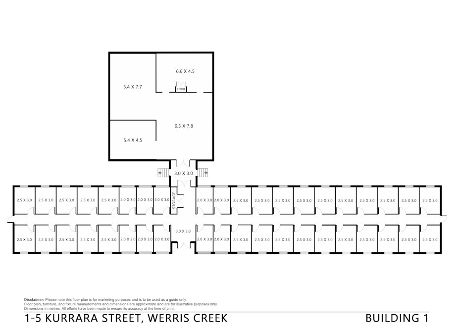 1 - 5 Kurrara Street, Werris Creek, NSW, 2341 - Floorplan 1