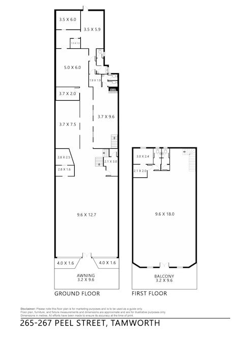 265 - 267 Peel Street, Tamworth, NSW, 2340 - Floorplan 1