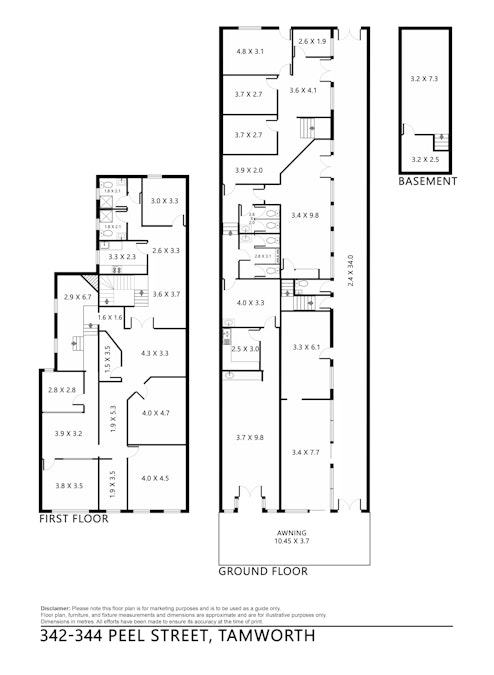 344 Peel Street, Tamworth, NSW, 2340 - Floorplan 1