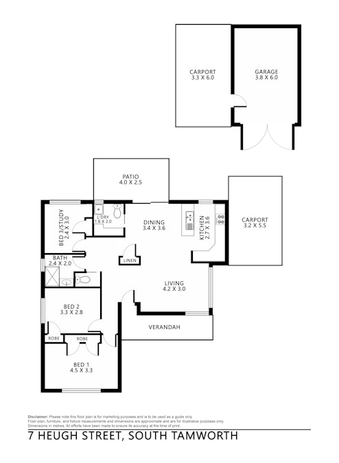 7 Heugh Street, Tamworth, NSW, 2340 - Floorplan 1