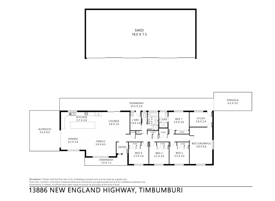 13886 New England Highway, Tamworth, NSW, 2340 - Floorplan 1