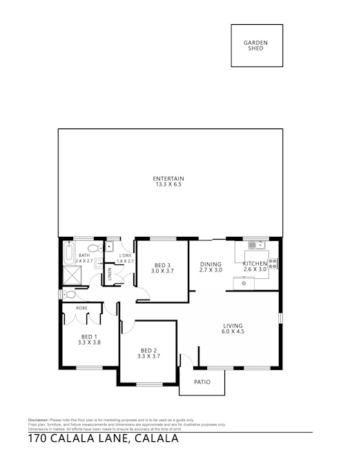 170 Calala Lane, Tamworth, NSW, 2340 - Floorplan 1