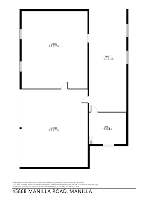 4586B Manilla Road, Manilla, NSW, 2346 - Floorplan 2