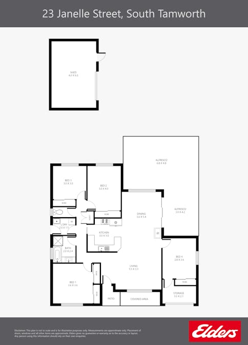 23 Janelle Street, Tamworth, NSW, 2340 - Floorplan 1