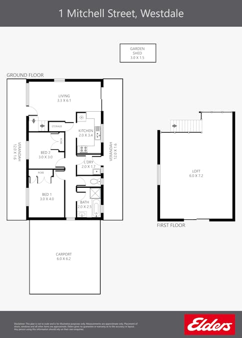 1 Mitchell Street, Tamworth, NSW, 2340 - Floorplan 1