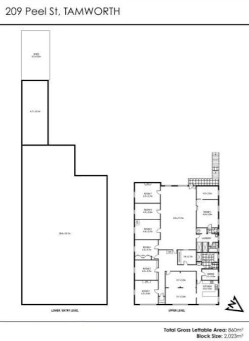 209 Peel Street, Tamworth, NSW, 2340 - Floorplan 2