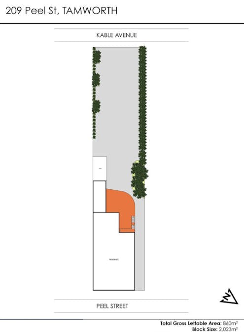 209 Peel Street, Tamworth, NSW, 2340 - Floorplan 1