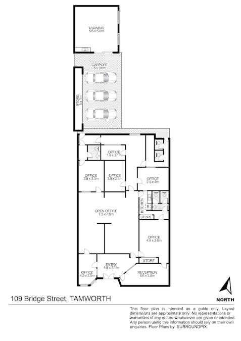 109 Bridge Street, Tamworth, NSW, 2340 - Floorplan 1