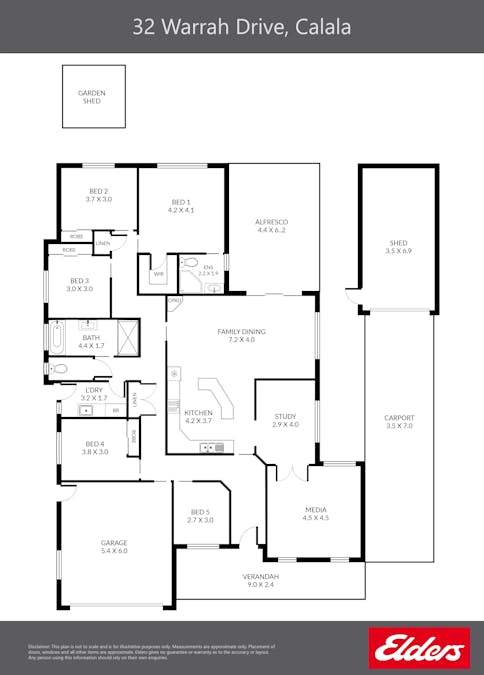 32 Warrah Drive, Tamworth, NSW, 2340 - Floorplan 1