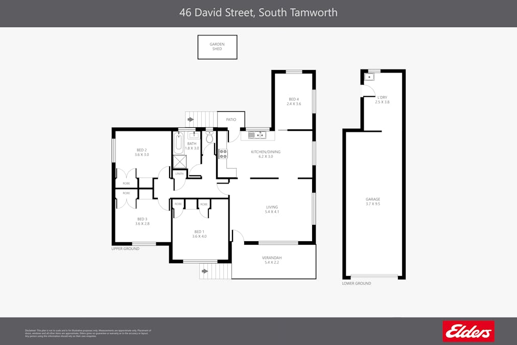 46 David Street, Tamworth, NSW, 2340 - Floorplan 1