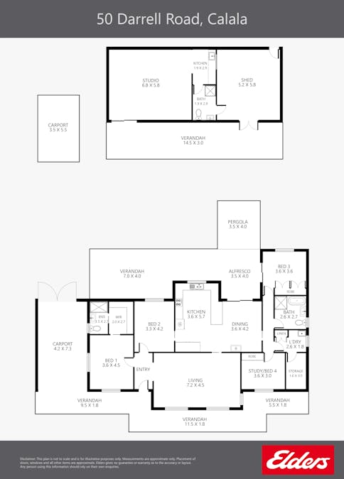 50 Darrell Road, Tamworth, NSW, 2340 - Floorplan 1