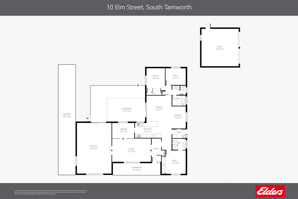 10 Elm Street, Tamworth, NSW, 2340 - Floorplan 1
