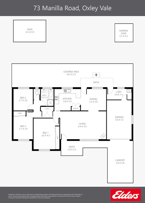 73 Manilla Road, Tamworth, NSW, 2340 - Floorplan 1
