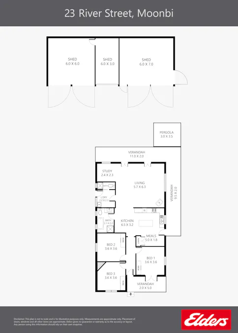 23 River Street, Moonbi, NSW, 2353 - Floorplan 1