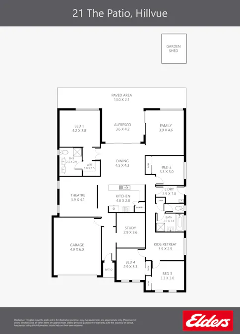 21 The Patio, Tamworth, NSW, 2340 - Floorplan 1