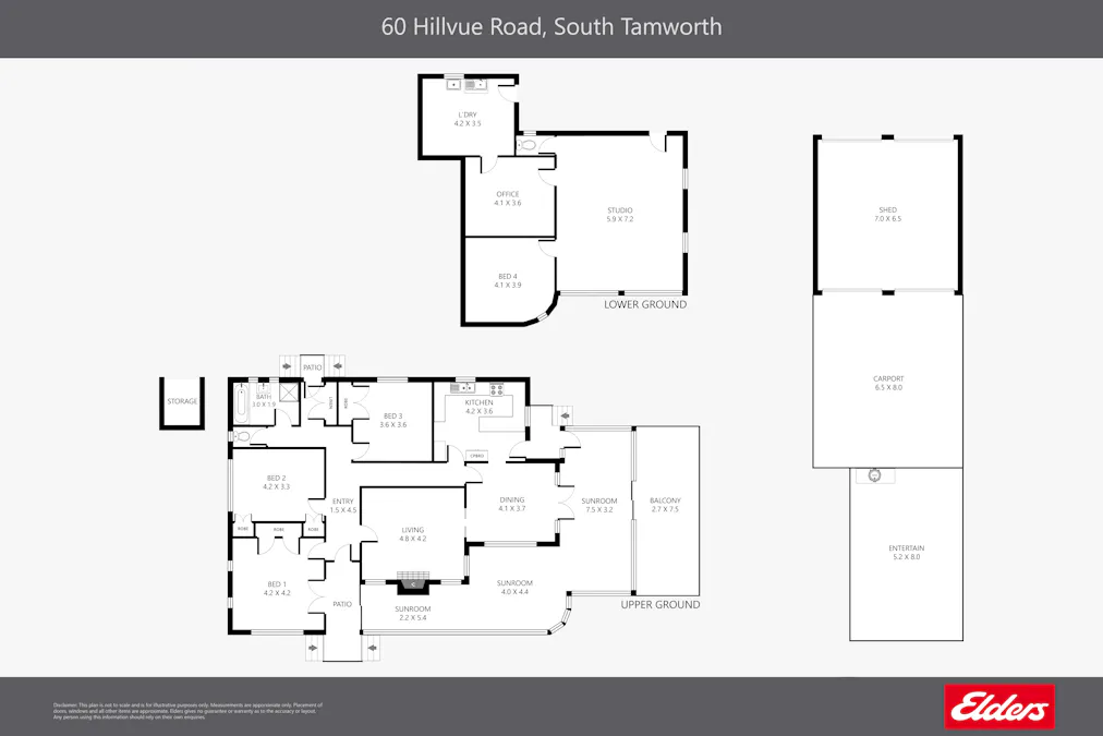 60 Hillvue Road, Tamworth, NSW, 2340 - Floorplan 1