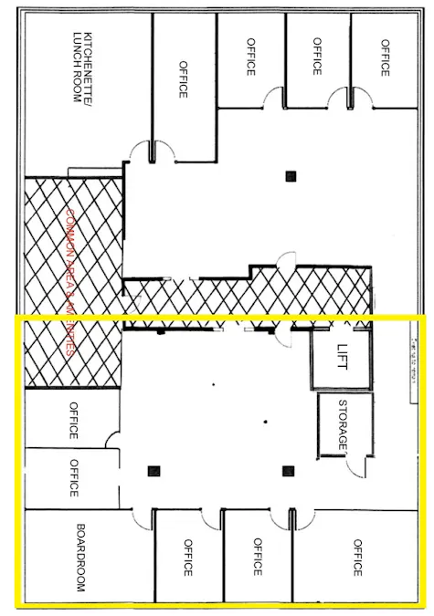 2nd Floor, 422 Peel Street, Tamworth, NSW, 2340 - Floorplan 1