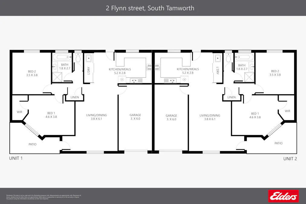 1&2/2 Flynn Street, Tamworth, NSW, 2340 - Floorplan 1