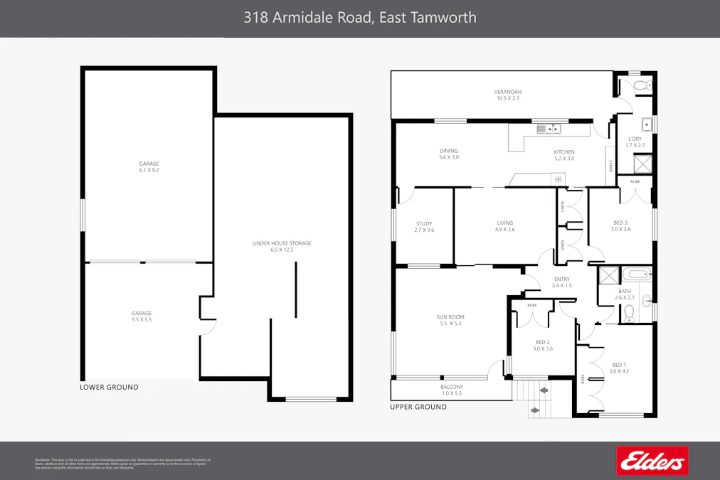 318 Armidale Road, Tamworth, NSW, 2340 - Floorplan 1