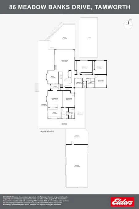 86 Meadow Banks Drive, Tamworth, NSW, 2340 - Floorplan 1