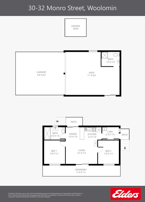 30-32 Monro Street, Woolomin, NSW, 2340 - Floorplan 1
