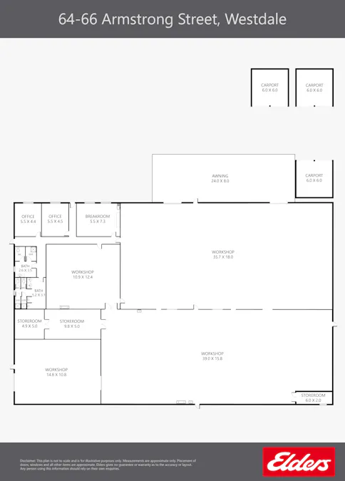 64 - 66 Armstrong Street, Tamworth, NSW, 2340 - Floorplan 1