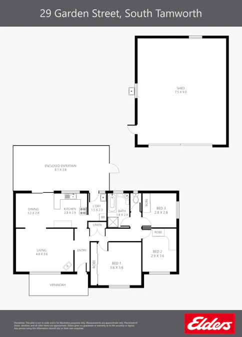 29 Garden Street, Tamworth, NSW, 2340 - Floorplan 1