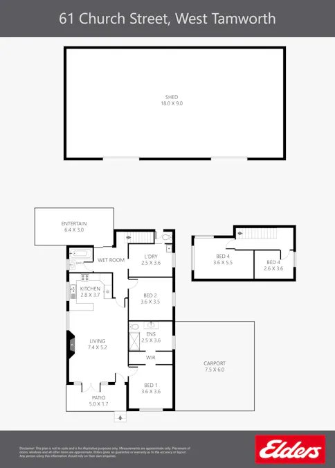 61 Church Street, Tamworth, NSW, 2340 - Floorplan 1