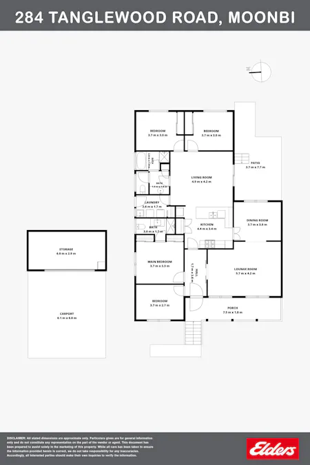 284 Tanglewood Road, Moonbi, NSW, 2353 - Floorplan 1