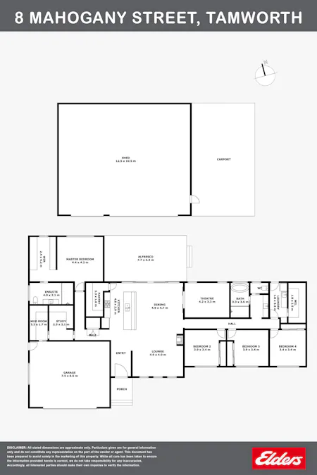 8 Mahogany Street, Tamworth, NSW, 2340 - Floorplan 1