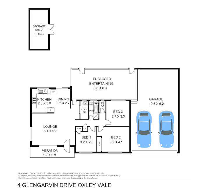 4 Glengarvin Drive, Tamworth, NSW, 2340 - Floorplan 1