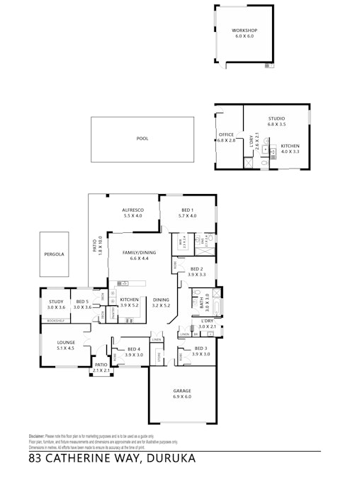 83 Catherine Way, Tamworth, NSW, 2340 - Floorplan 1