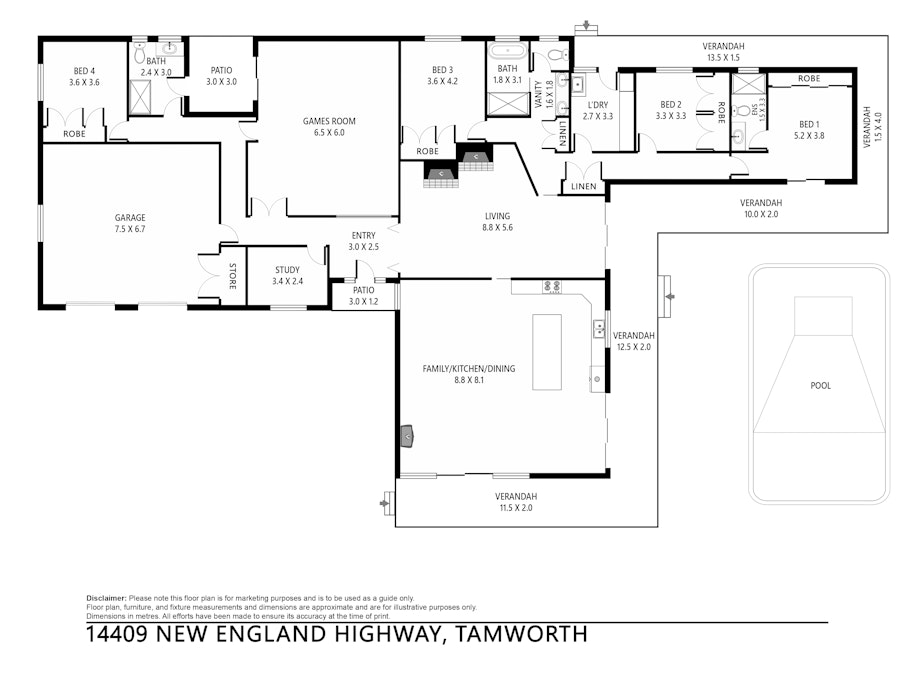 14409 New England Highway, Tamworth, NSW, 2340 - Floorplan 1