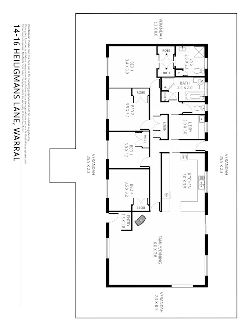 14 Heiligmans Lane, Tamworth, NSW, 2340 - Floorplan 1