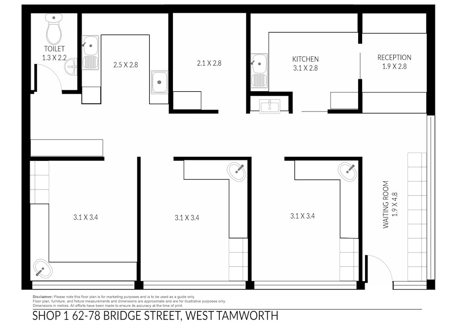 62 - 78 Bridge Street, Tamworth, NSW, 2340 - Floorplan 1