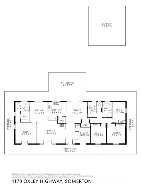 4170 Oxley Highway, Tamworth, NSW, 2340 - Floorplan 1